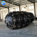 Pneumatic Rubber Used Yokohama Fenders With Tyre-Chain Net